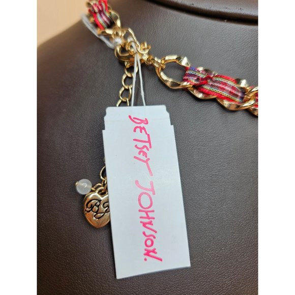 Betsey Johnson Lock & Key Necklace - Picture 6 of 7